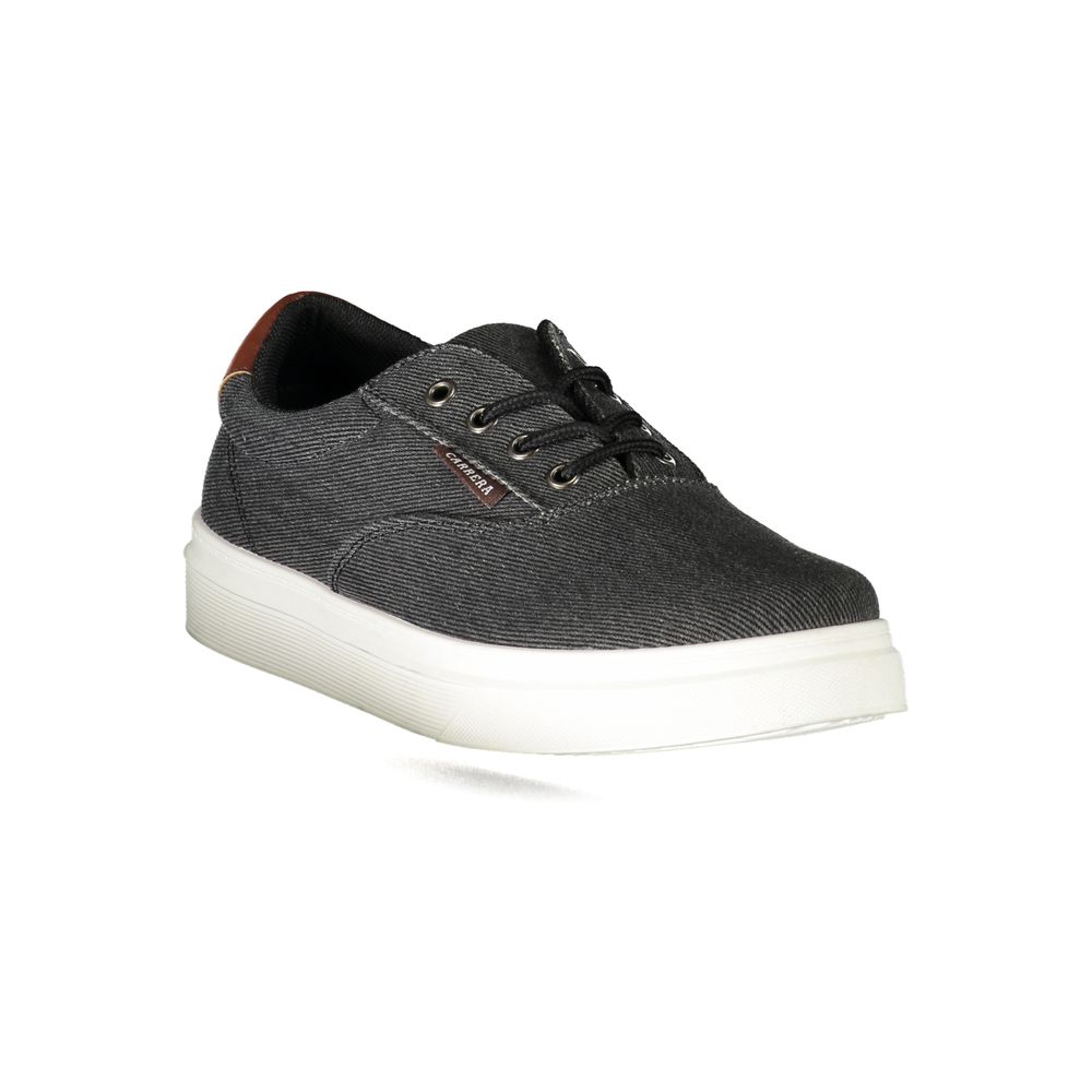 Carrera Black Polyurethane Men Sneaker - Luxe Nova