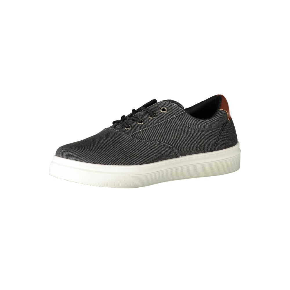 Carrera Black Polyurethane Men Sneaker - Luxe Nova