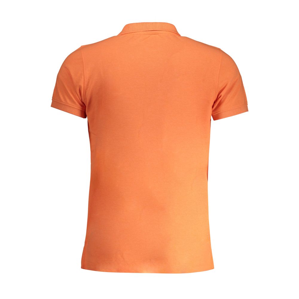 Norway 1963 Arancione Cotton Men Polo - Luxe Nova