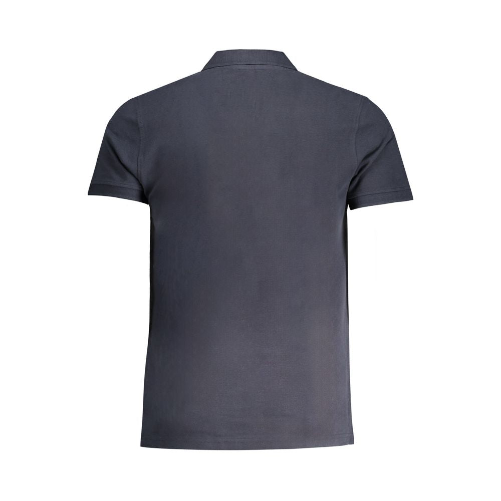 Cavalli Class Blu Cotton Men Polo - Luxe Nova