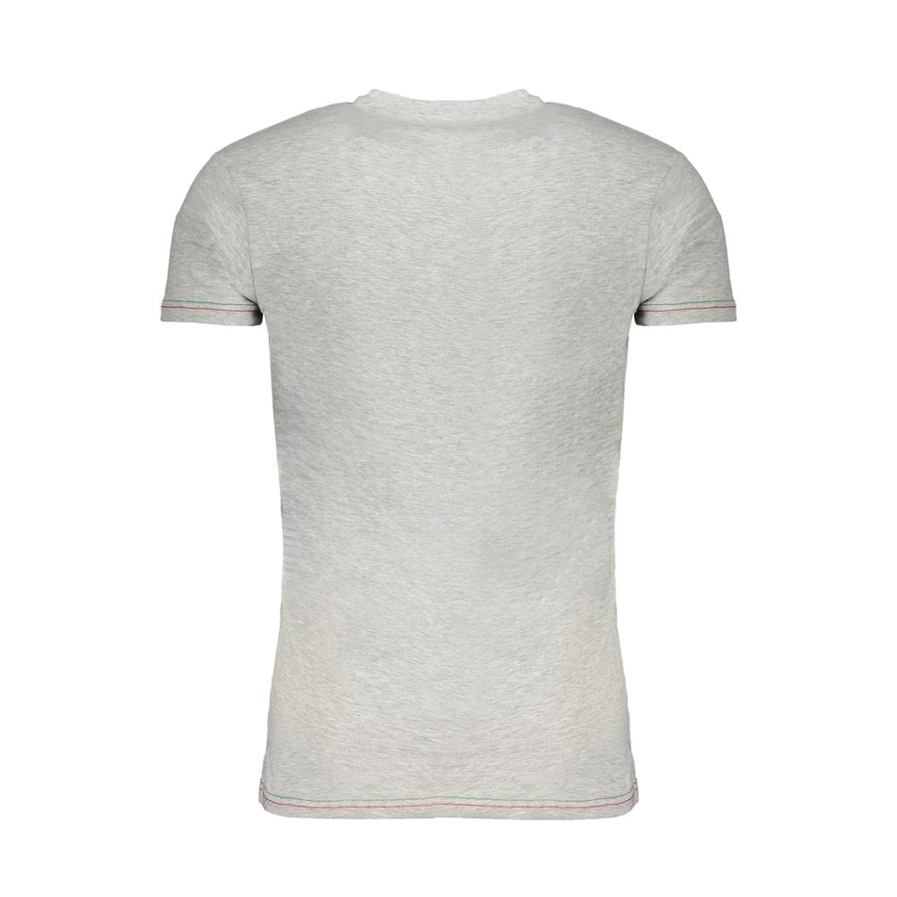 Aeronautica Militare Grigio Cotton Men T-Shirt - Luxe Nova