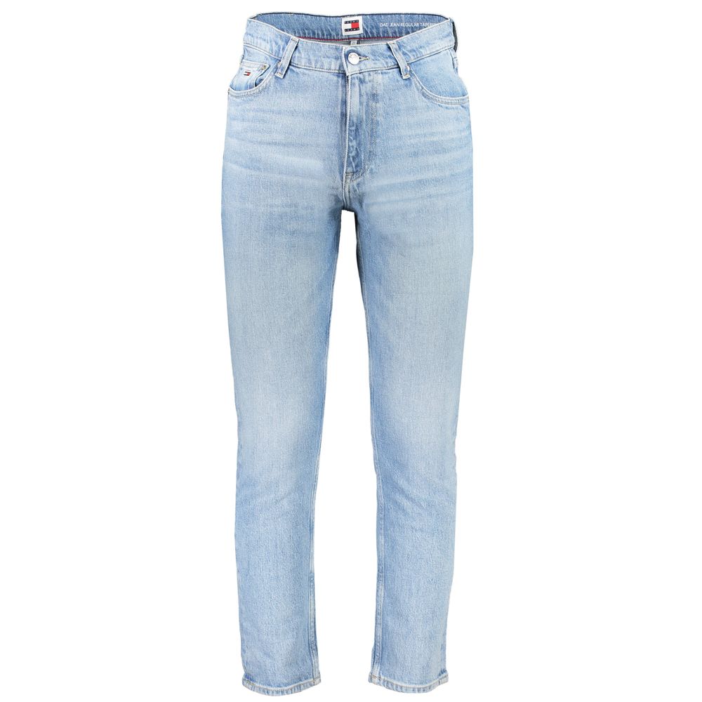 Tommy Hilfiger Azzurro Cotton Men Jeans - Luxe Nova
