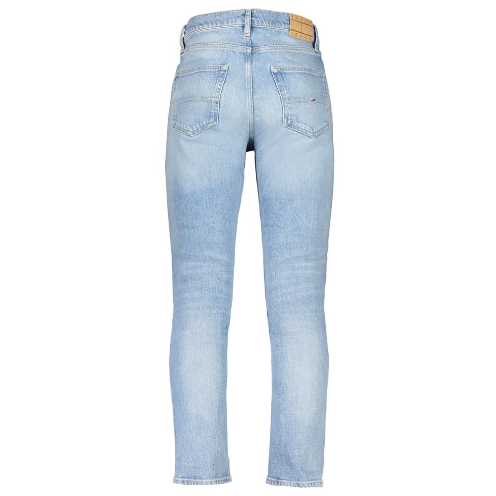 Tommy Hilfiger Azzurro Cotton Men Jeans - Luxe Nova