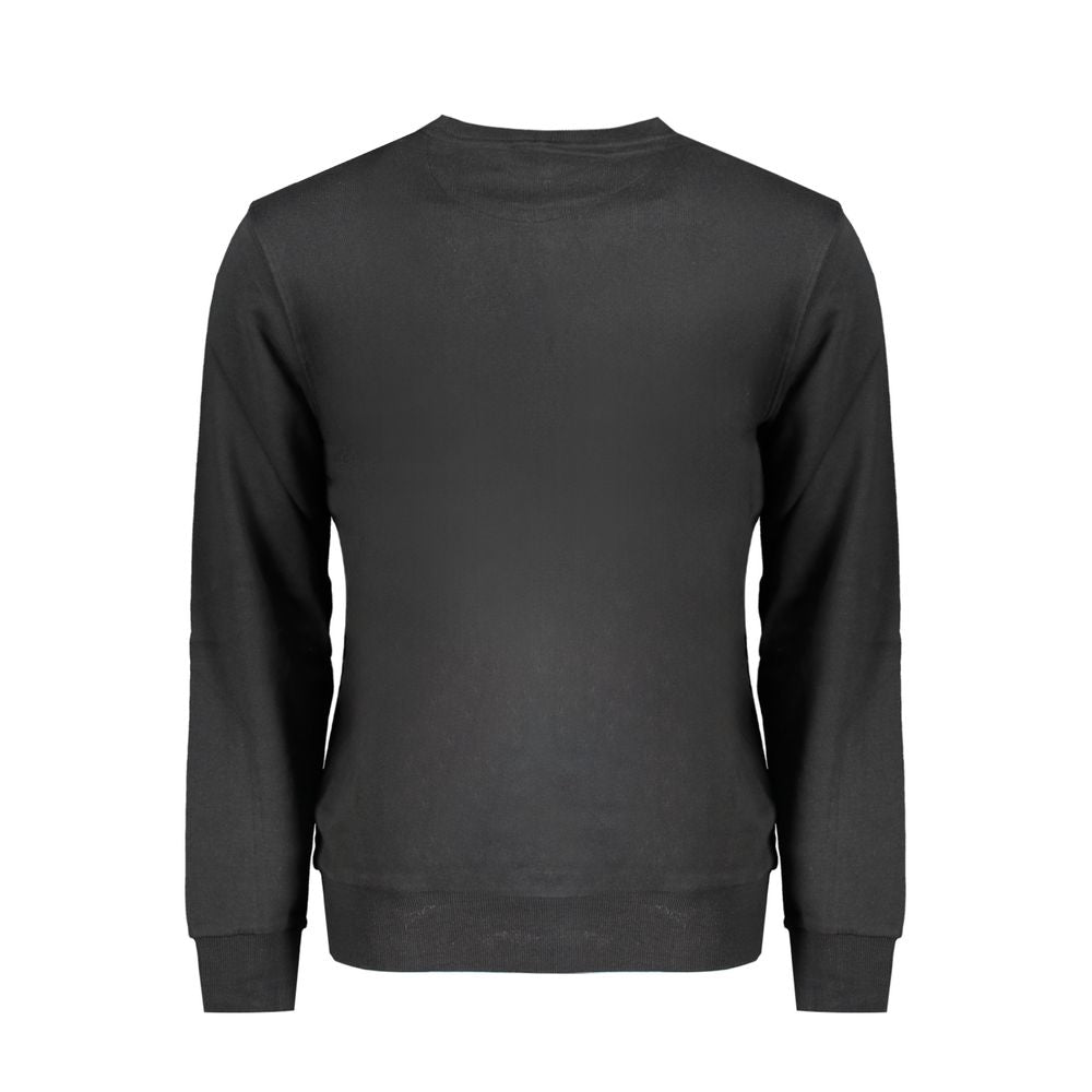 North Sails Black Cotton Men's Sweatshirt - Luxe Nova