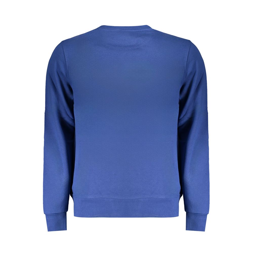North Sails Blue Cotton Men Sweater - Luxe Nova