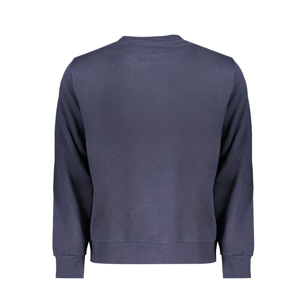 North Sails Blue Cotton Men Sweatshirt - Luxe Nova