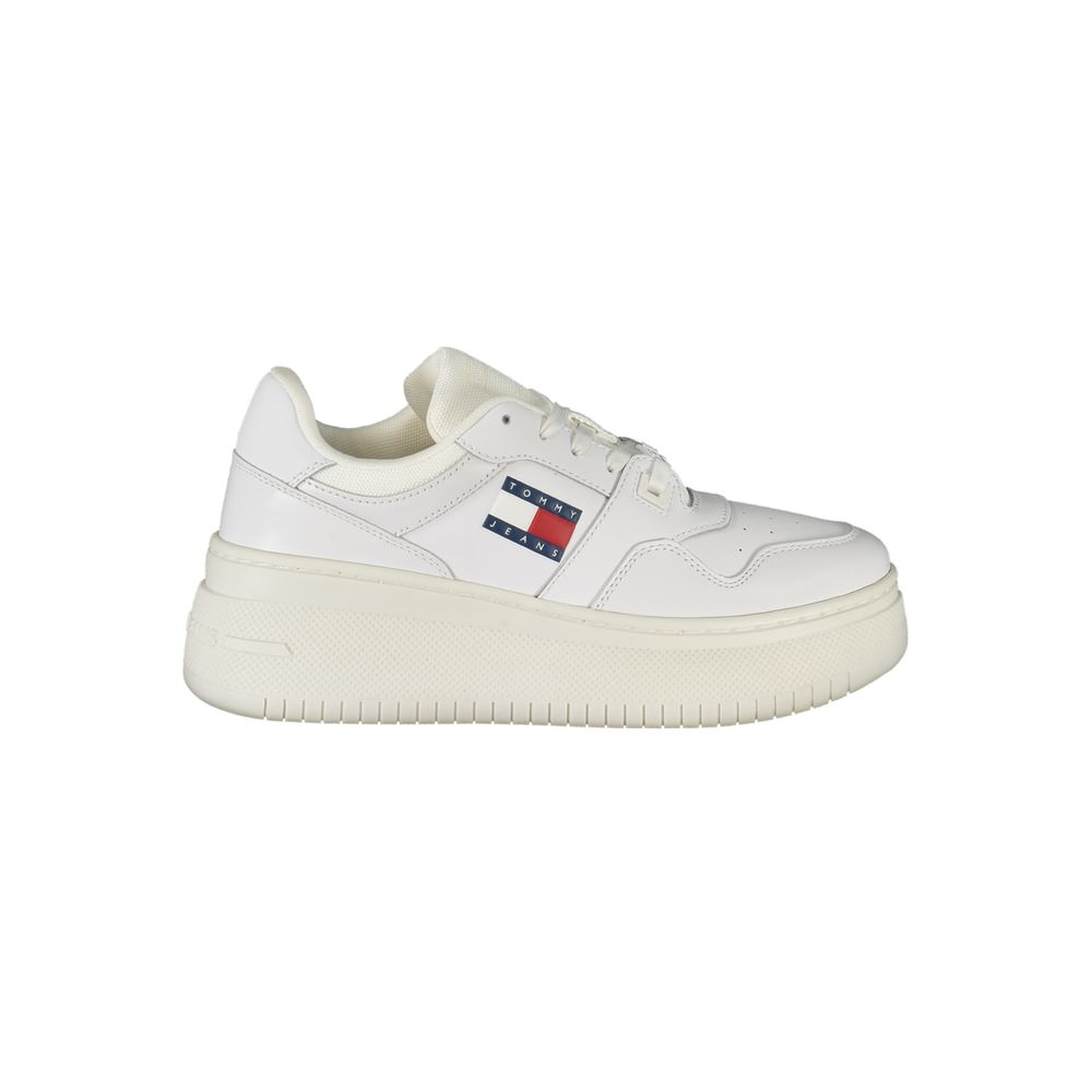 Tommy Hilfiger Bianco Leather Women Sneaker - Luxe Nova