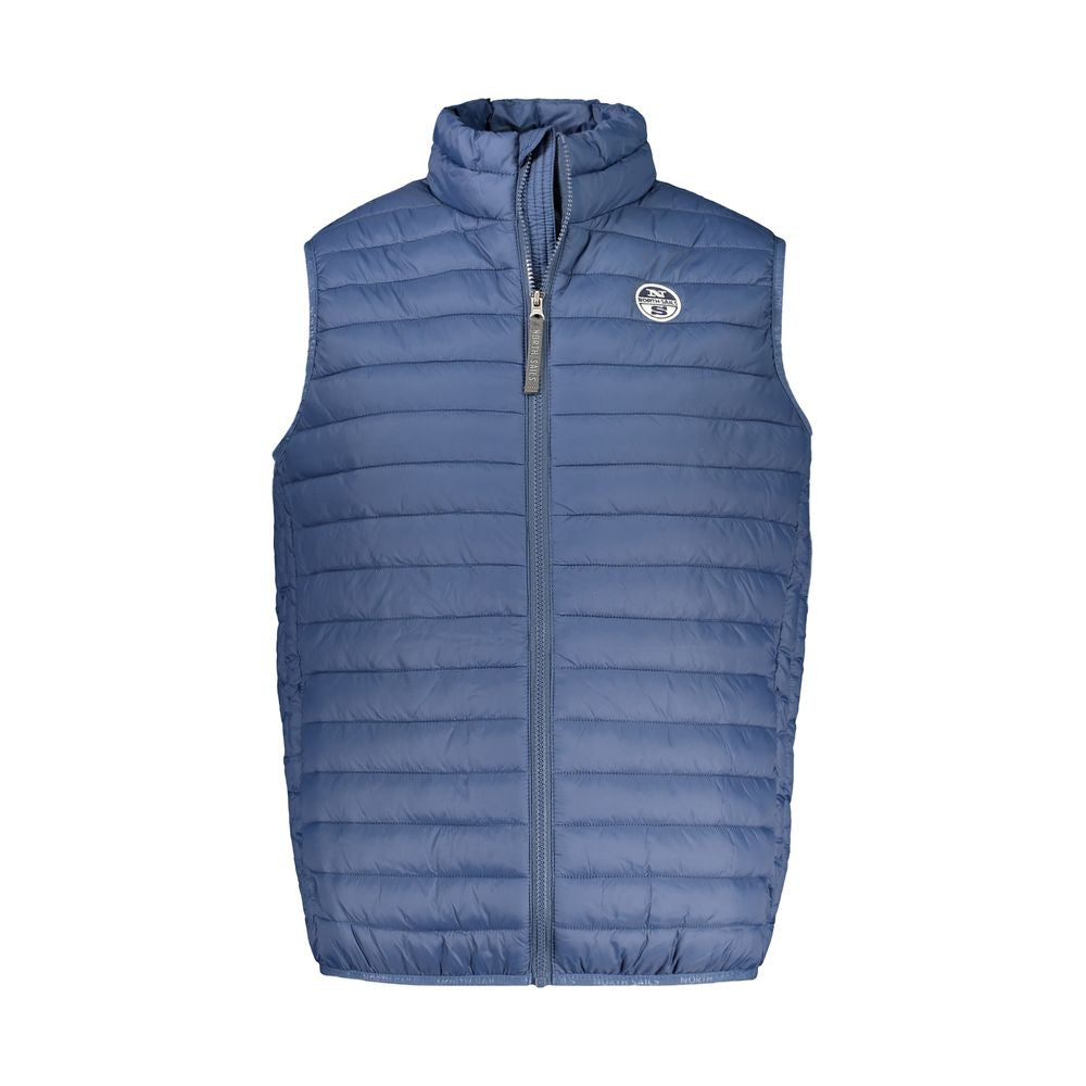 North Sails Blue Polyamide Men's Vest - Luxe Nova