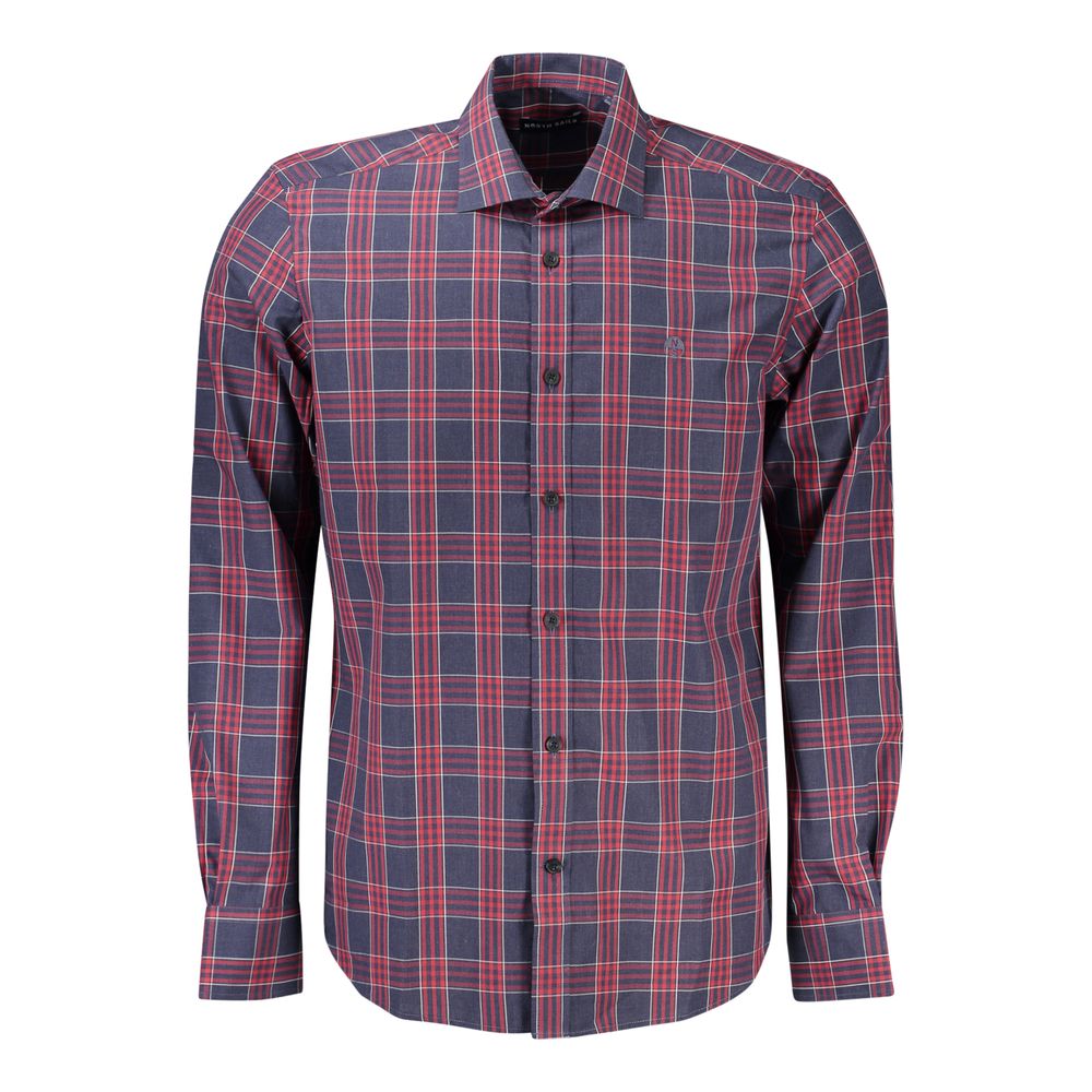 North Sails Blue Cotton Men's Shirt - Luxe Nova