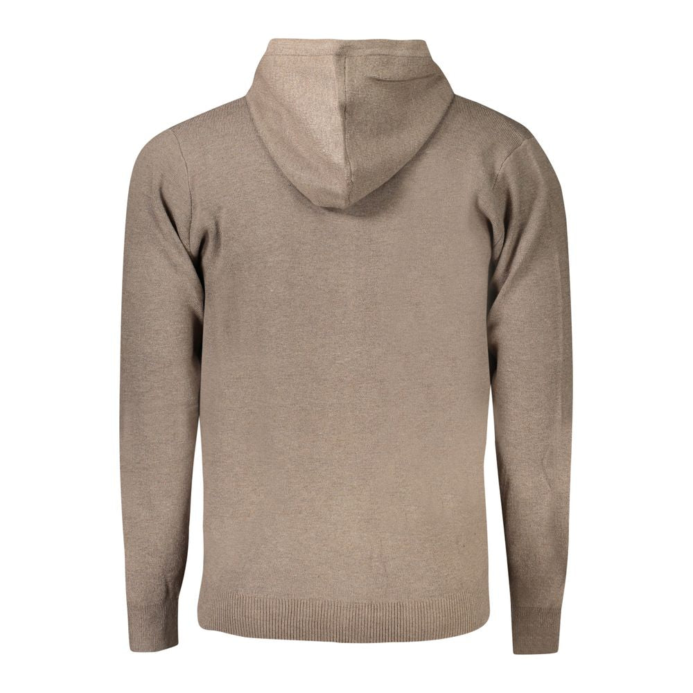 Norway 1963 Marrone Poliammide Men's Cardigan - Luxe Nova