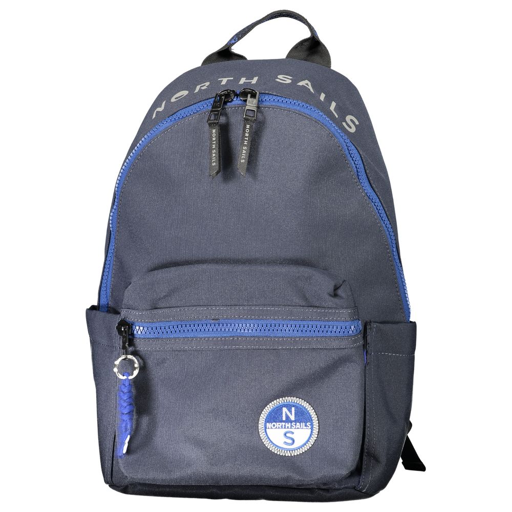 North Sails Blu Polyester Men Backpack - Luxe Nova