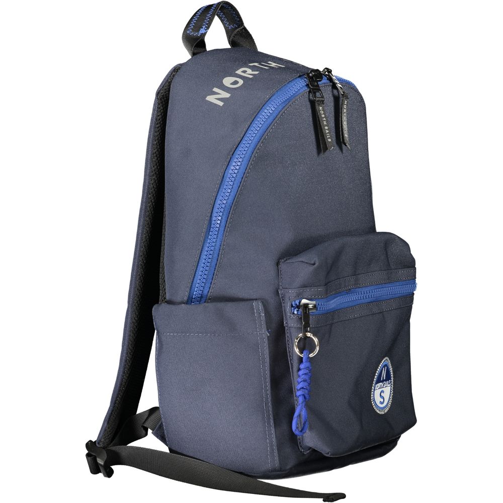 North Sails Blu Polyester Men Backpack - Luxe Nova