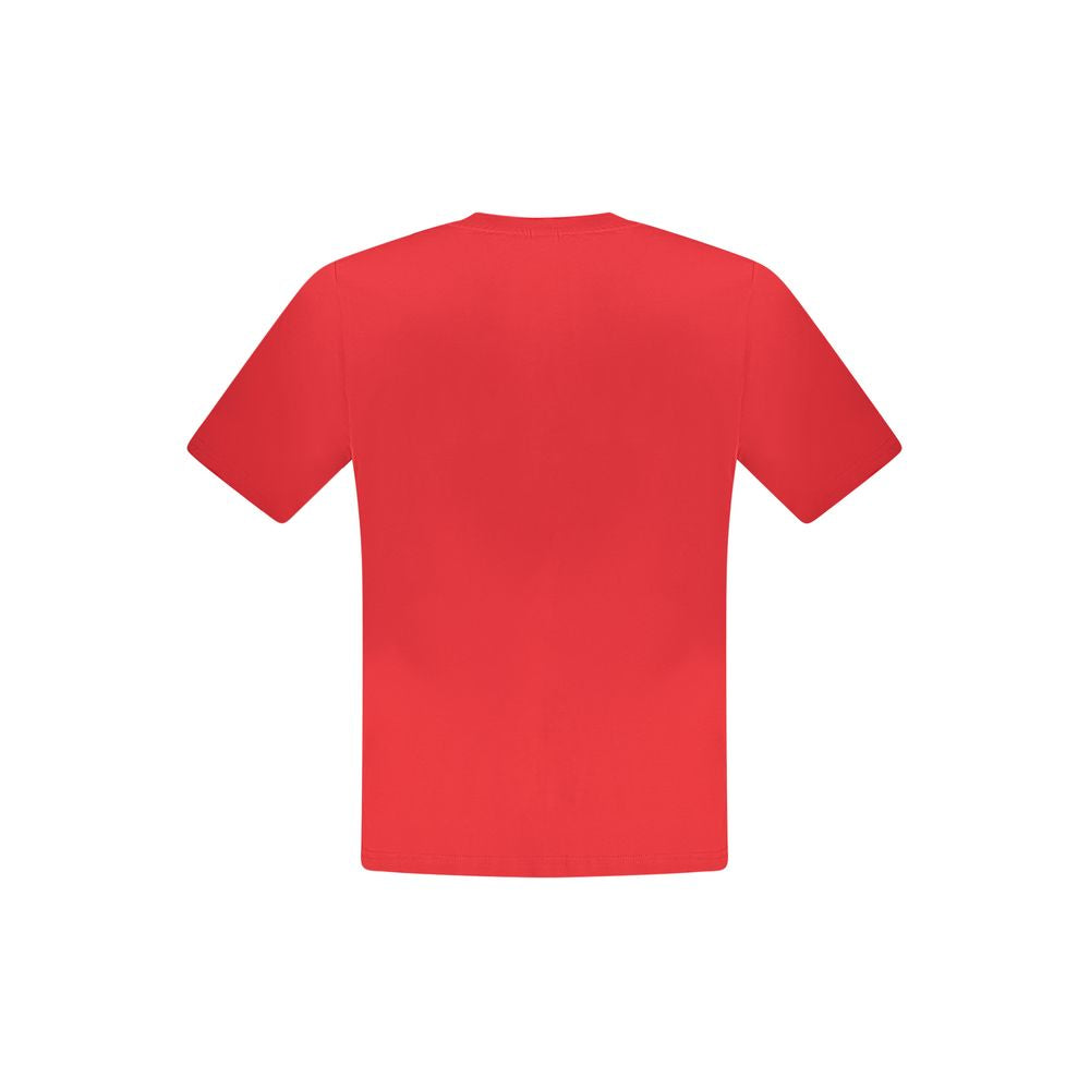 North Sails Rosso Cotton Men T-Shirt - Luxe Nova
