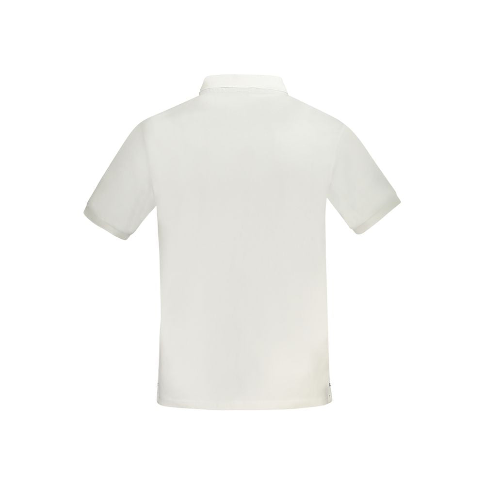 North Sails Bianco Cotton Men Polo - Luxe Nova