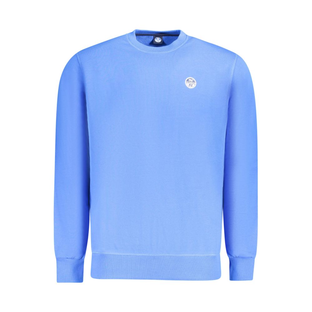 North Sails Blue Cotton Men's Sweatshirt - Luxe Nova