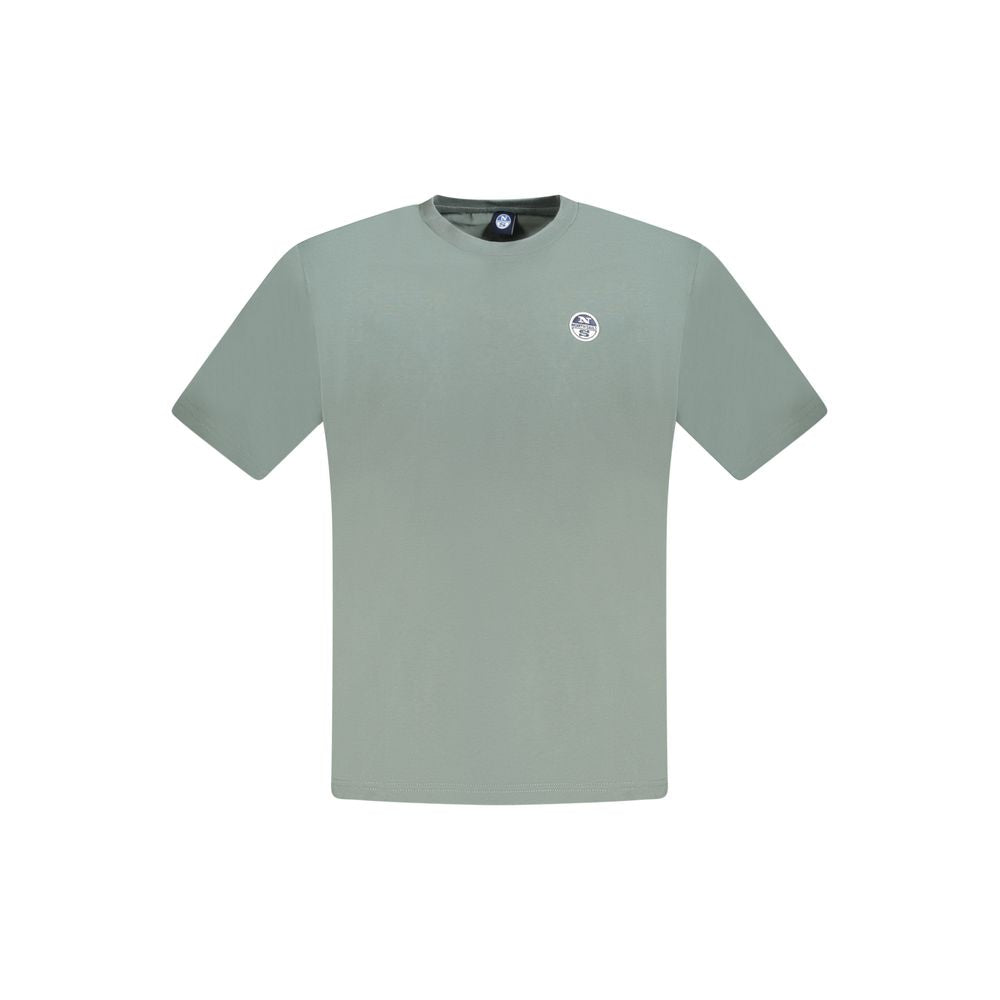 North Sails Verde Cotton Men T-Shirt - Luxe Nova