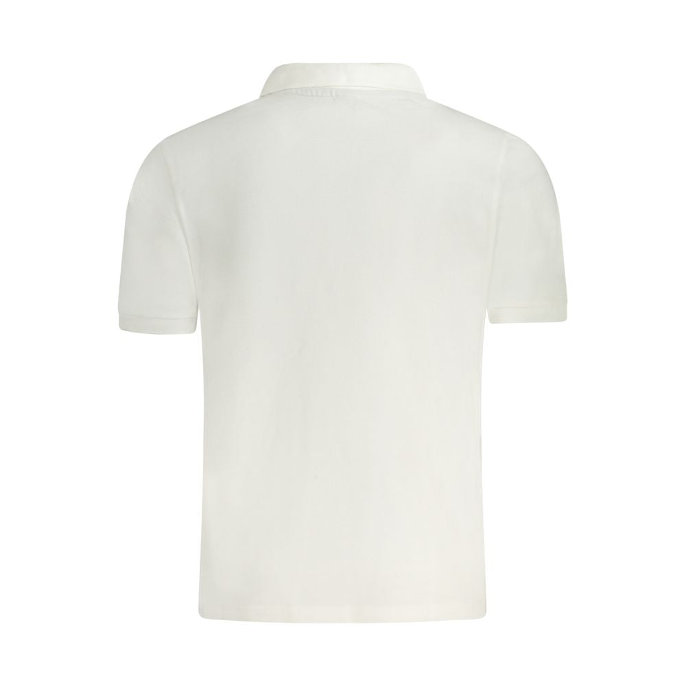 North Sails White Cotton Men Polo Shirt - Luxe Nova