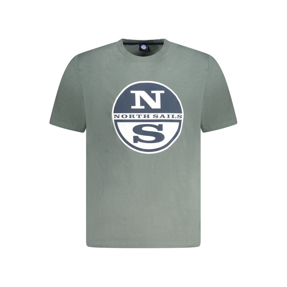 North Sails Verde Cotton Mens T-Shirt - Luxe Nova