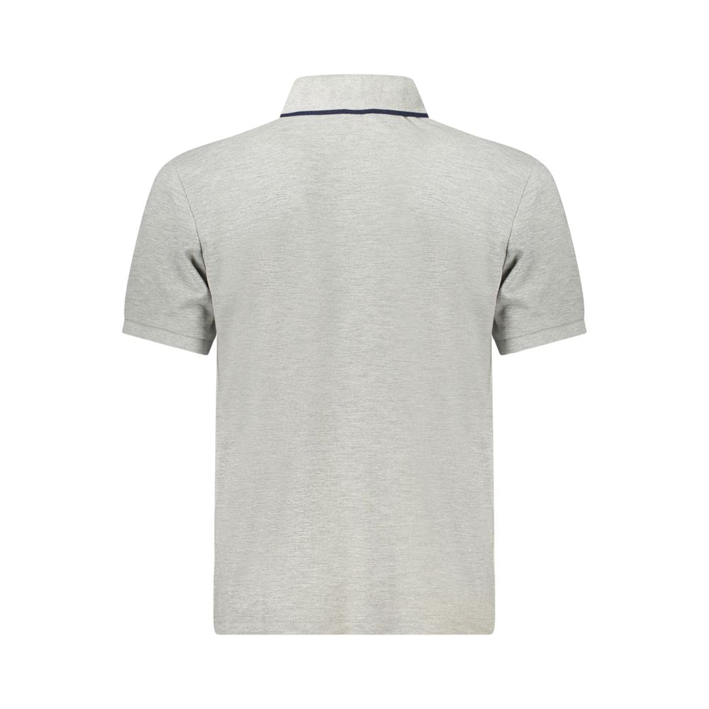 North Sails Grigio Cotton Men Polo - Luxe Nova