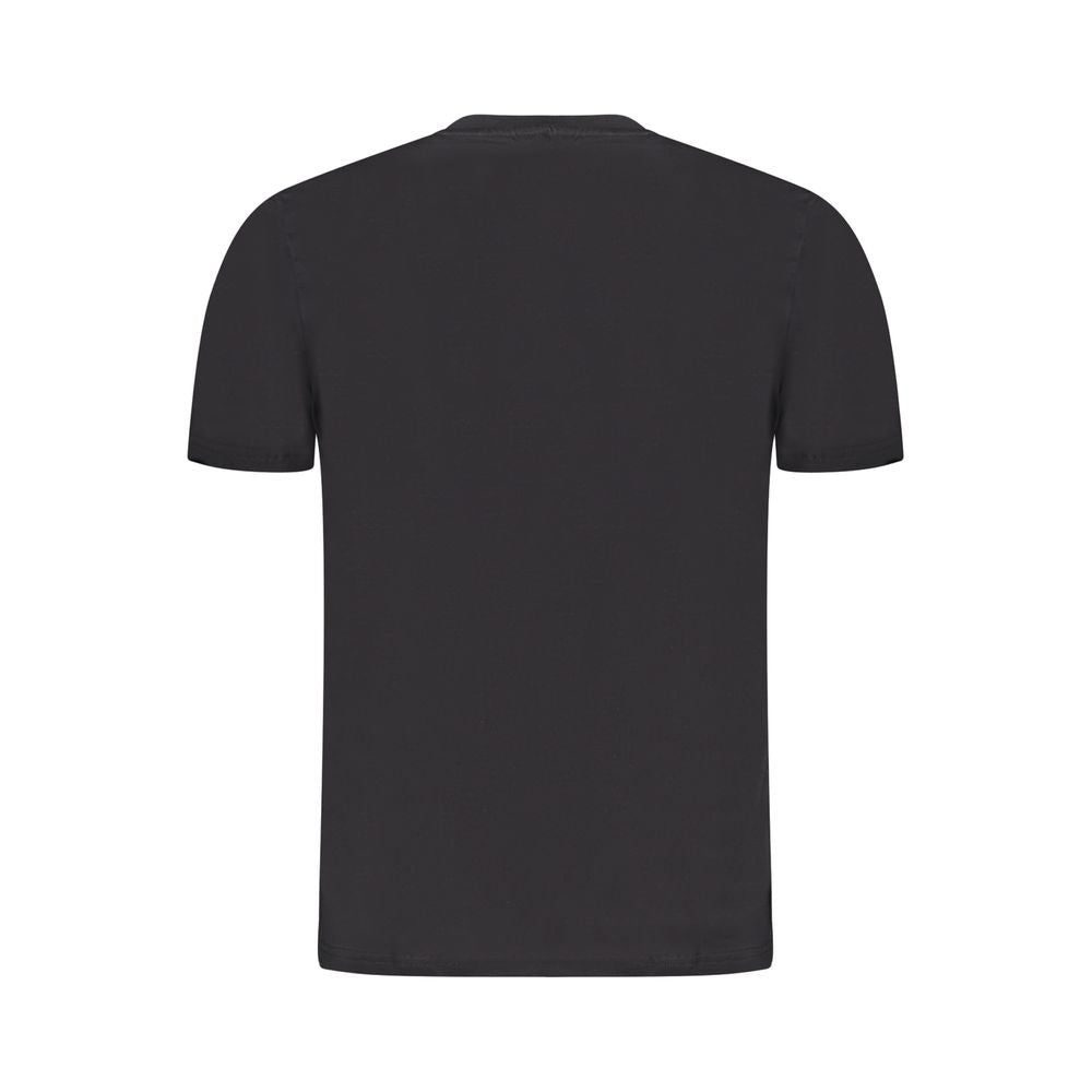 North Sails Black Cotton Men's T-Shirt - Luxe Nova