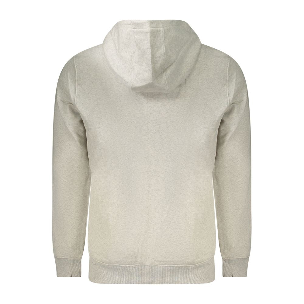 Tommy Hilfiger Grigio Cotton Men's Sweatshirt Hoodie - Luxe Nova