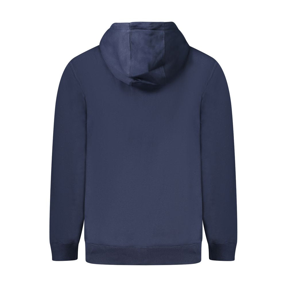 Tommy Hilfiger Blue Cotton Men's Hooded Sweatshirt - Luxe Nova
