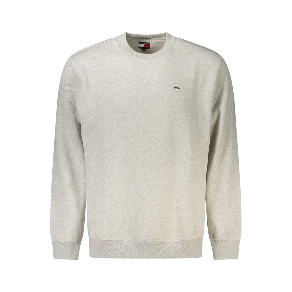 Tommy Hilfiger Grigio Cotton Men's Sweatshirt - Luxe Nova