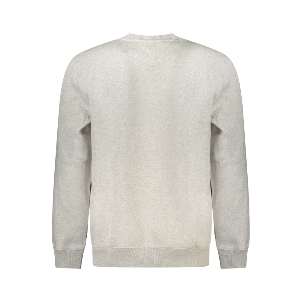 Tommy Hilfiger Grigio Cotton Men's Sweatshirt - Luxe Nova