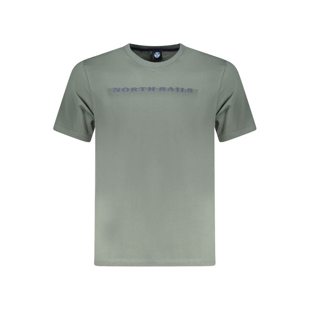 North Sails Verde Cotton Men T-Shirt - Luxe Nova