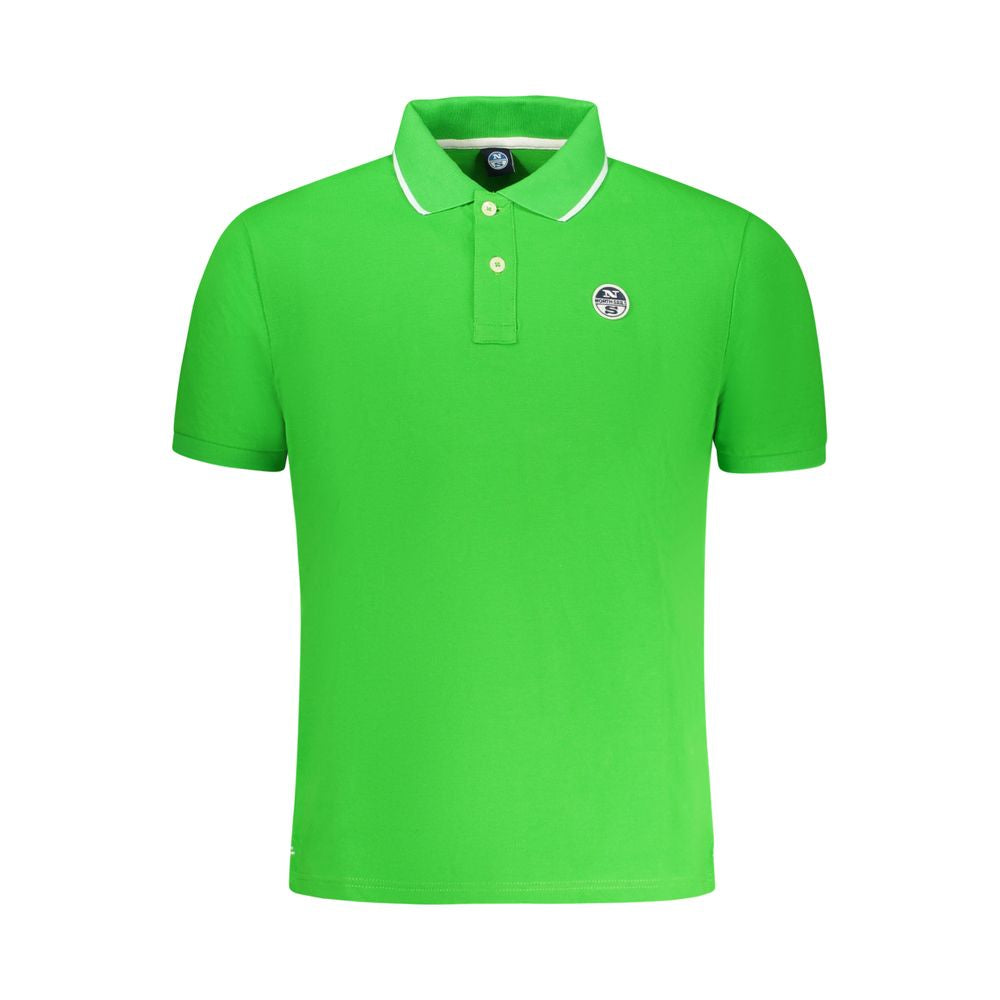 North Sails Verde Cotton Men Polo - Luxe Nova