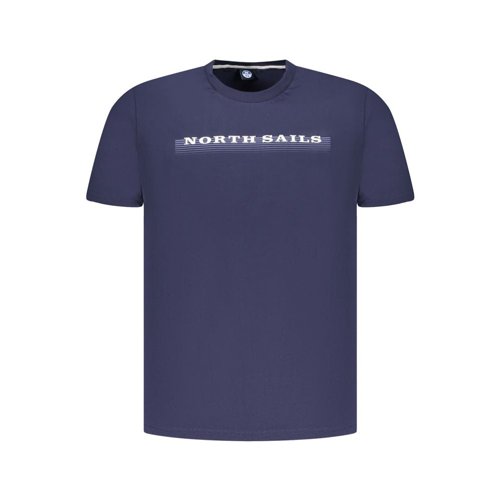 North Sails Blue Cotton Men's T-Shirt - Luxe Nova