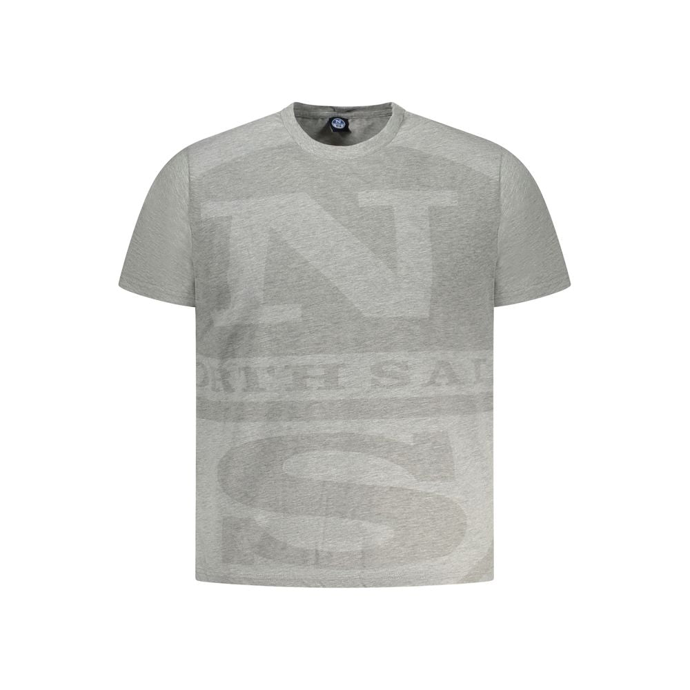 North Sails Grigio Cotton Mens T-Shirt - Luxe Nova