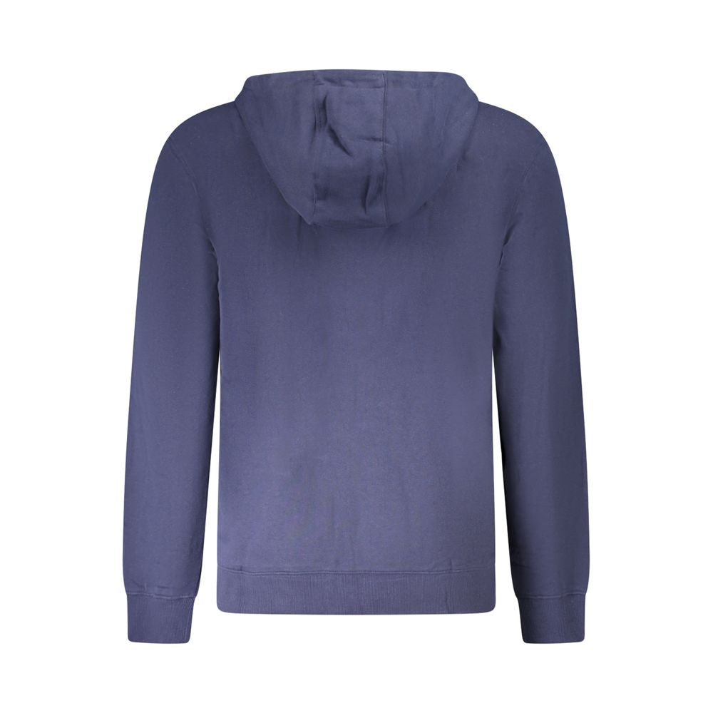 Wrangler Blu Cotton Men's Hoodie - Luxe Nova