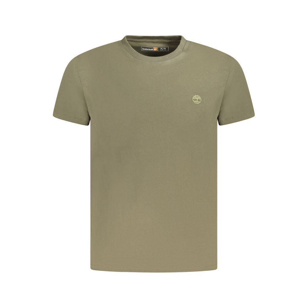 Timberland Verde Cotton Men T-Shirt - Luxe Nova