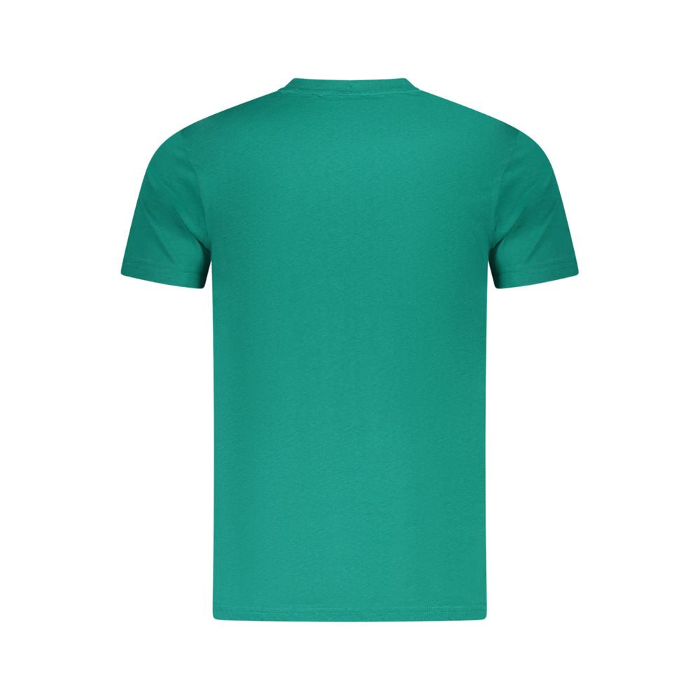 Cavalli Class Verde Cotton Men T-Shirt - Luxe Nova