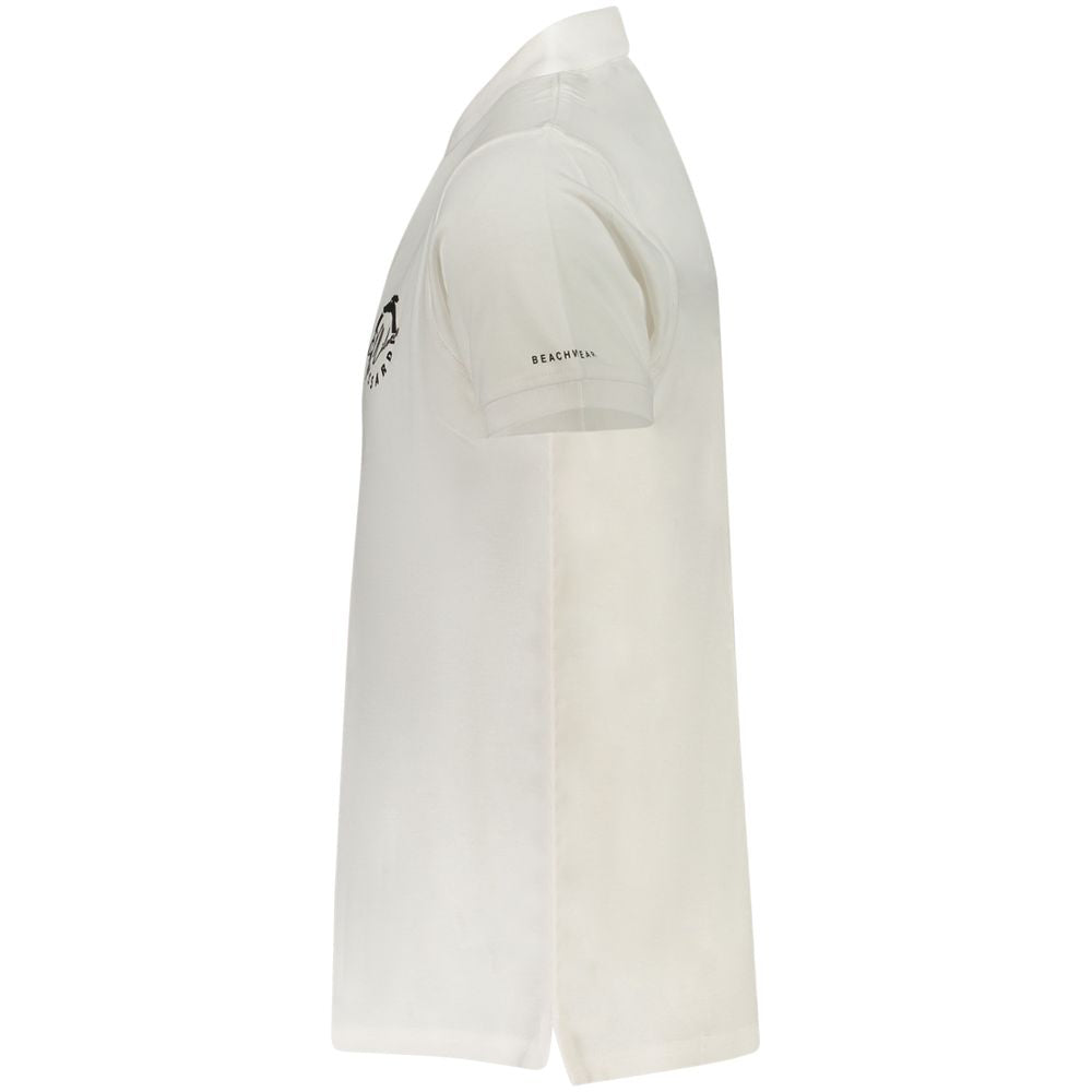 Trussardi White Cotton Men's Polo - Luxe Nova