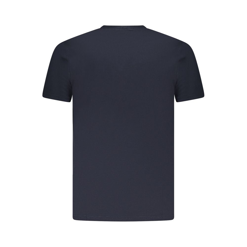 Cavalli Class Blue Cotton Men T-Shirt - Luxe Nova