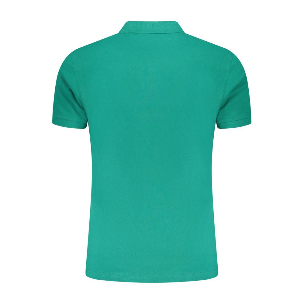 Cavalli Class Verde Cotton Men Polo - Luxe Nova
