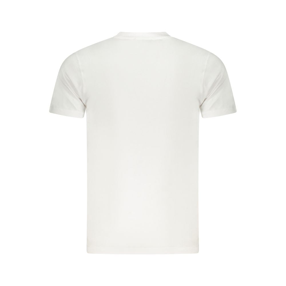 Cavalli Class White Cotton Men T-Shirt - Luxe Nova