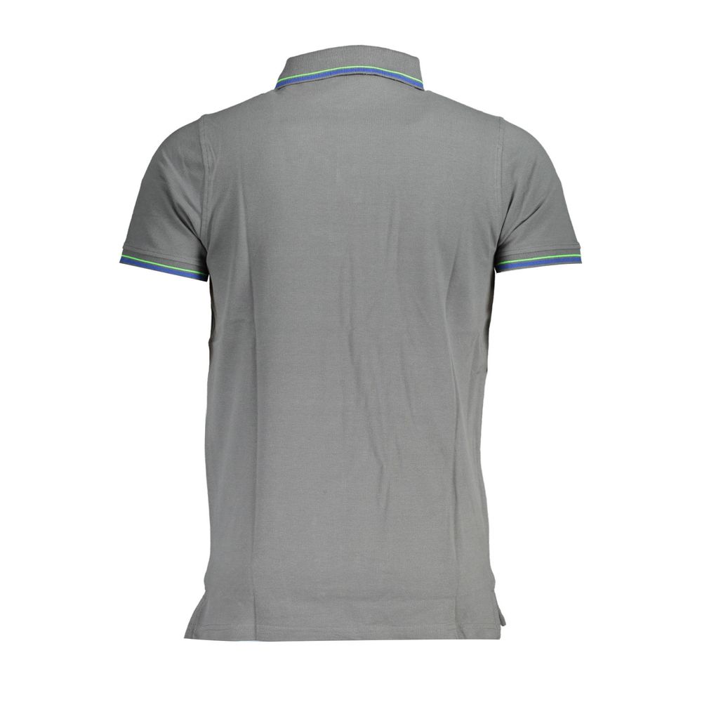 Norway 1963 Grigio Cotton Men Polo - Luxe Nova