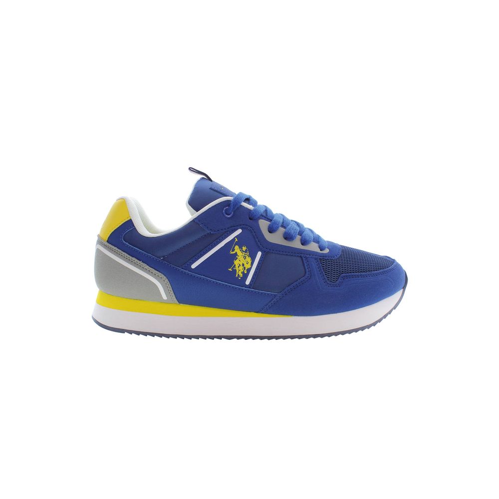 U.S. POLO ASSN. Blue Polyester Men Sneaker - Luxe Nova