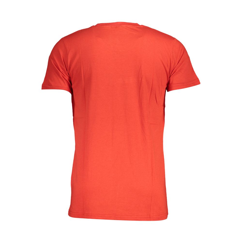 Norway 1963 Rosso Cotton Men T-Shirt - Luxe Nova