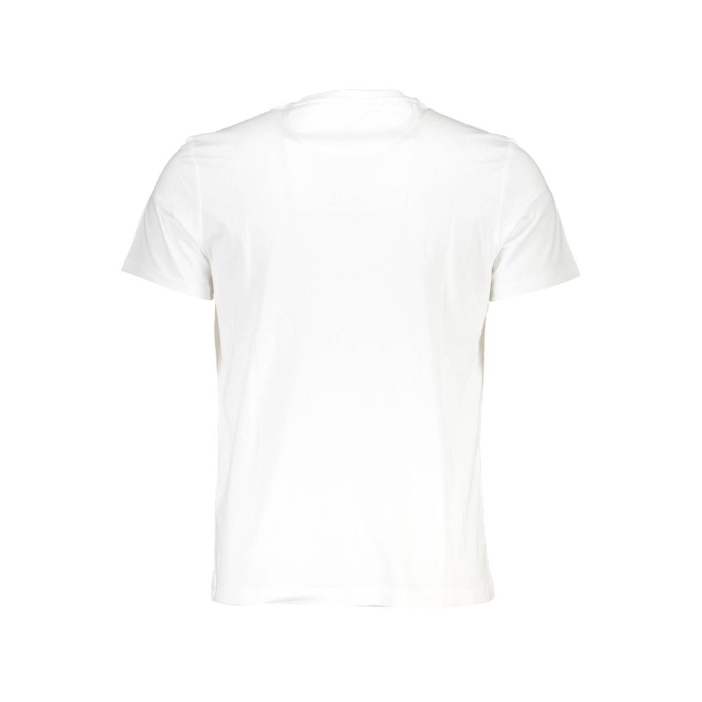 La Martina White Cotton Men's T-Shirt - Luxe Nova