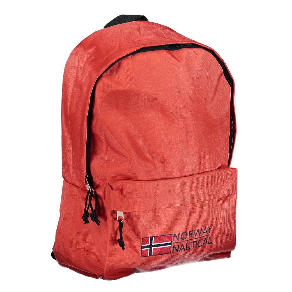 Norway 1963 Rosso Polyester Men Backpack - Luxe Nova