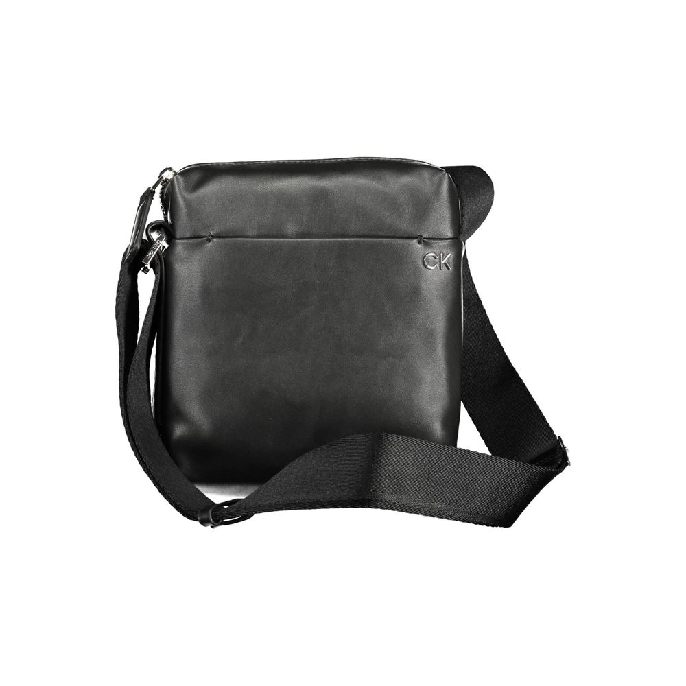 Calvin Klein Nero Polyester Men's Shoulder Bag - Luxe Nova