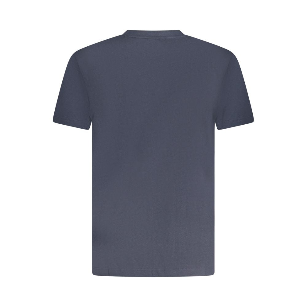 Armata Di Mare Blue Cotton Men T-Shirt - Luxe Nova