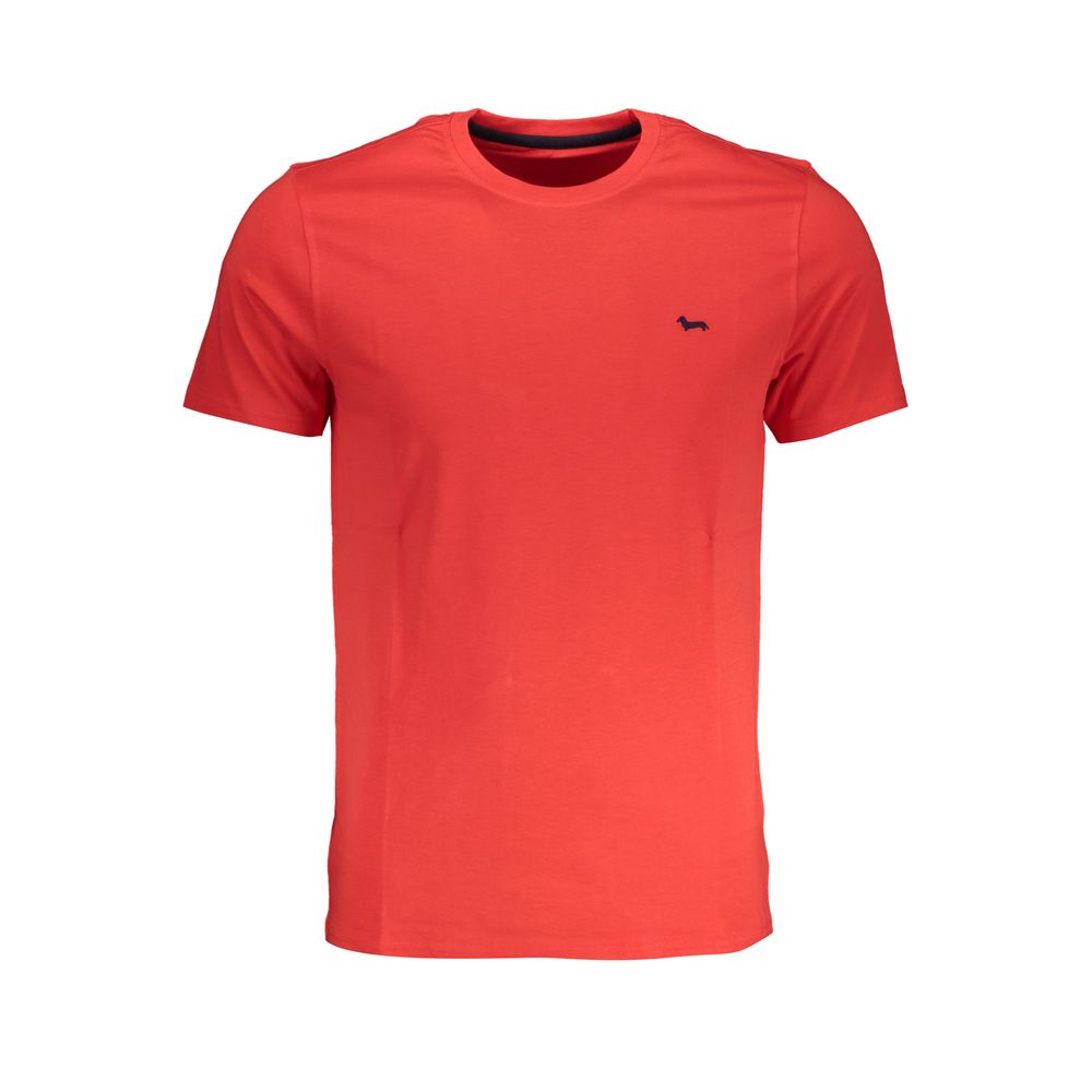 Harmont & Blaine Rosso Cotton Men T-Shirt - Luxe Nova