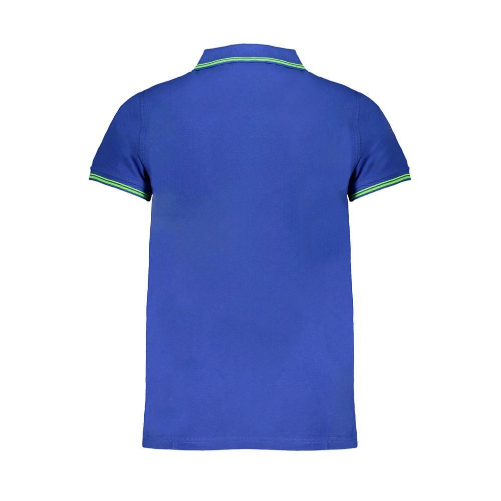 Norway 1963 Blu Cotton Men Polo - Luxe Nova