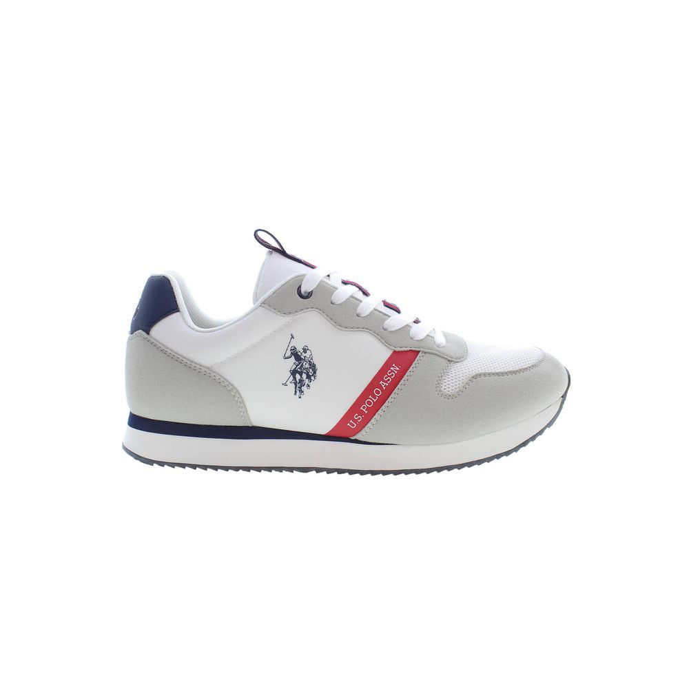 U.S. POLO ASSN. Bianco Polyurethane Men Sneaker - Luxe Nova