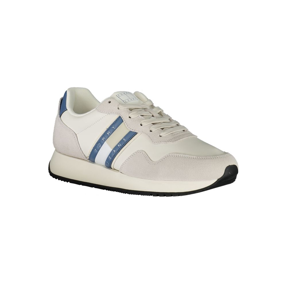 Tommy Hilfiger Bianco Leather Men Sneaker - Luxe Nova